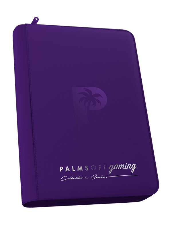 Collector's Series 4 Pocket Zip Binder (Purple) | Palms Off