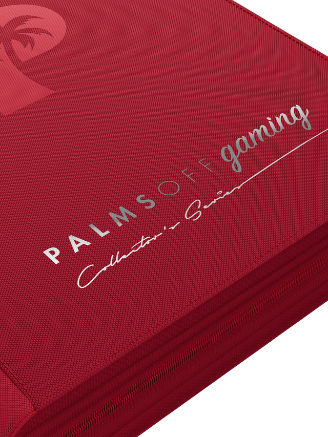 Collector's Series 4 Pocket Zip Binder (Red) | Palms Off