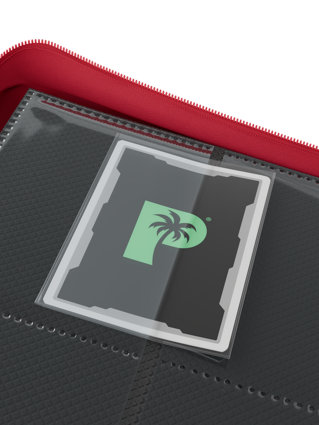 Collector's Series 4 Pocket Zip Binder (Red) | Palms Off