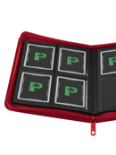 Collector's Series 4 Pocket Zip Binder (Red) | Palms Off