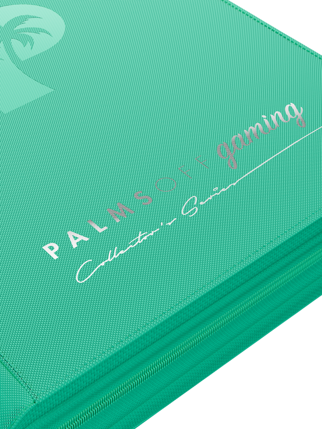 Collector's Series 4 Pocket Zip Binder (Turquoise) | Palms Off