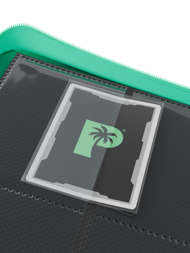 Collector's Series 4 Pocket Zip Binder (Turquoise) | Palms Off