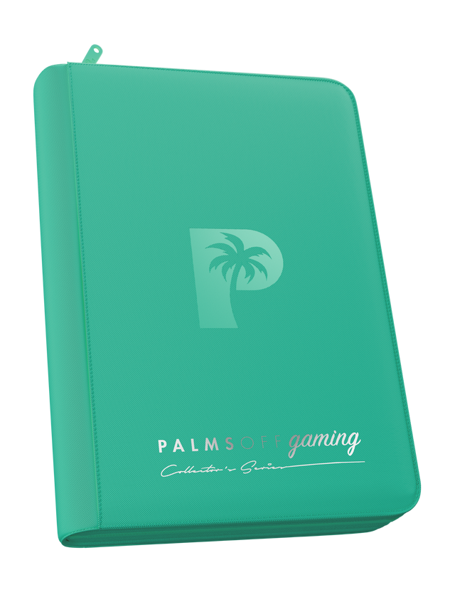 Collector's Series 4 Pocket Zip Binder (Turquoise) | Palms Off