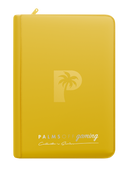 Collector's Series 4 Pocket Zip Binder (Yellow) | Palms Off