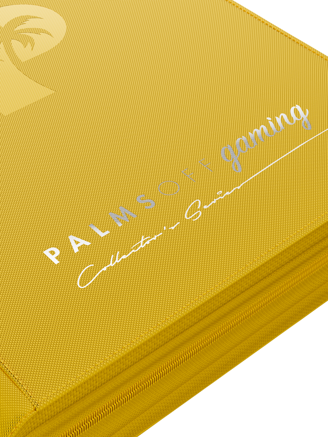 Collector's Series 4 Pocket Zip Binder (Yellow) | Palms Off