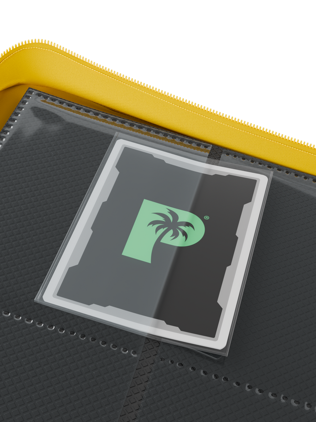 Collector's Series 4 Pocket Zip Binder (Yellow) | Palms Off