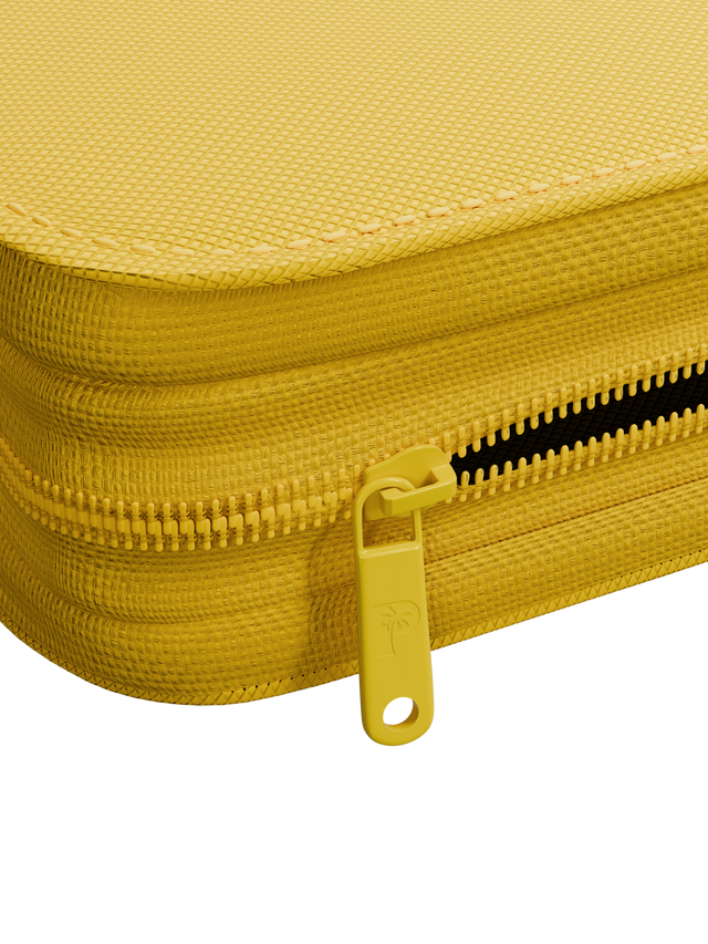 Collector's Series 4 Pocket Zip Binder (Yellow) | Palms Off