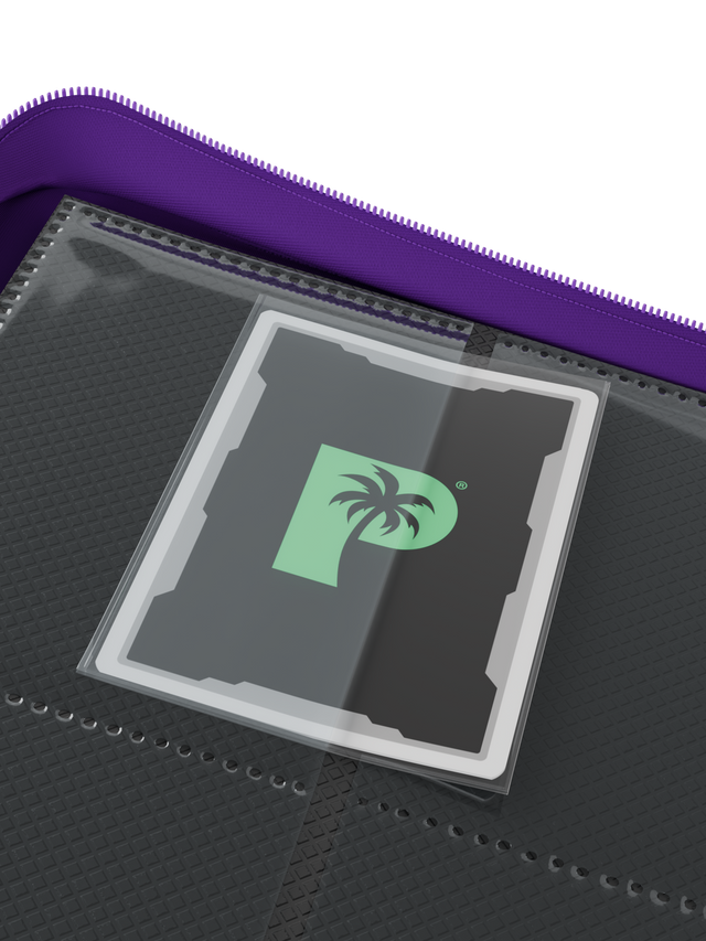 Collector's Series 12 Pocket Zip Binder (Purple) | Palms Off
