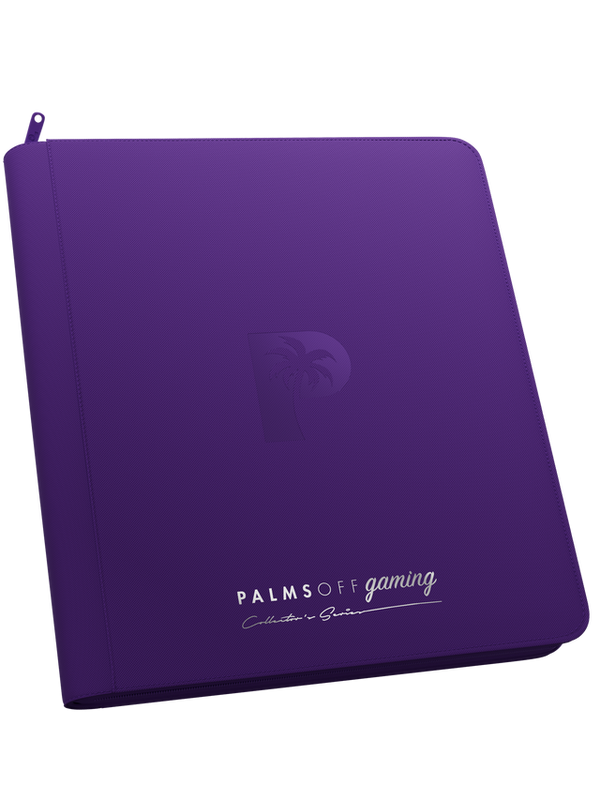 Collector's Series 12 Pocket Zip Binder (Purple) | Palms Off