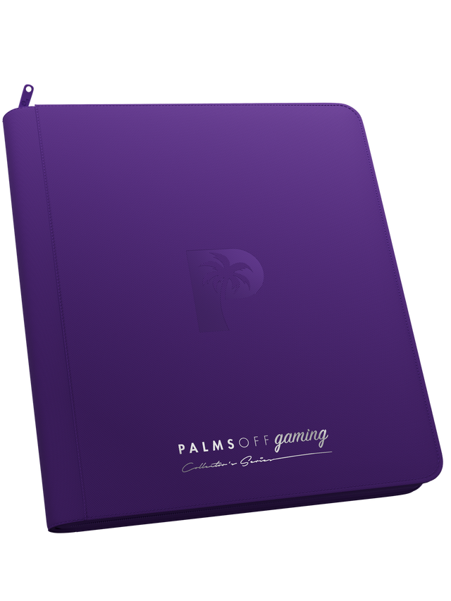 Collector's Series 12 Pocket Zip Binder (Purple) | Palms Off