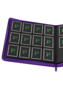 Collector's Series 12 Pocket Zip Binder (Purple) | Palms Off