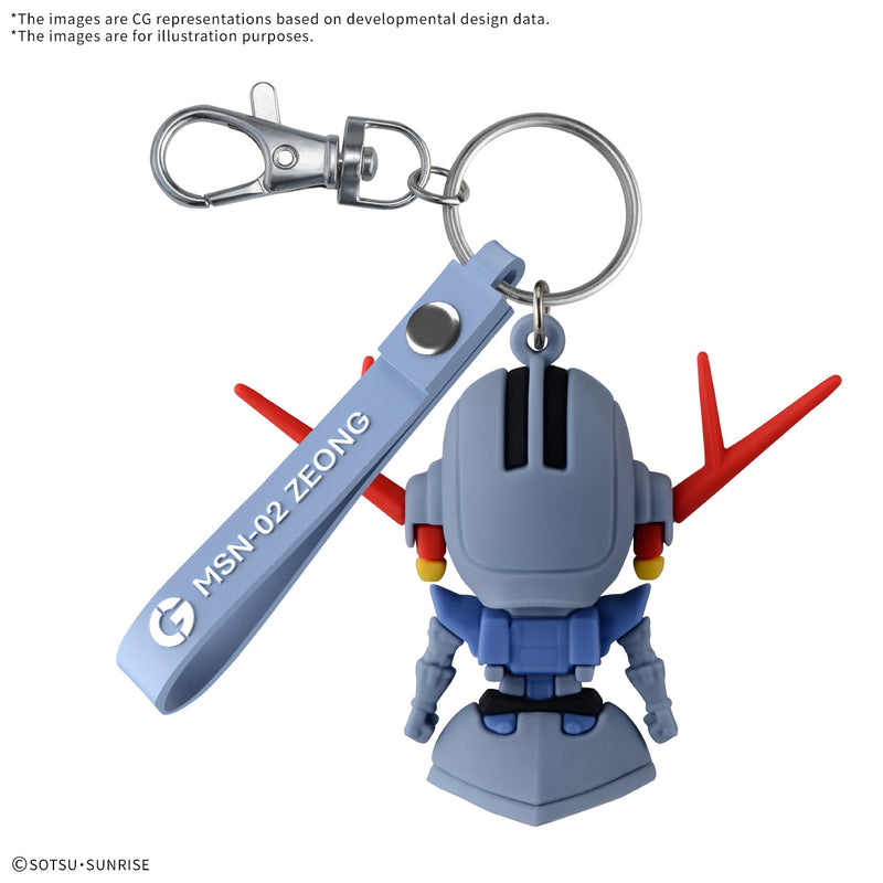 Zeopla-Kun 3D Rubber Mascot Keychain