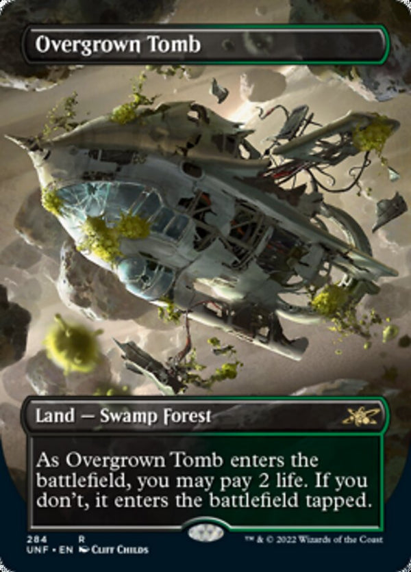 Overgrown Tomb (Borderless) [Unfinity]