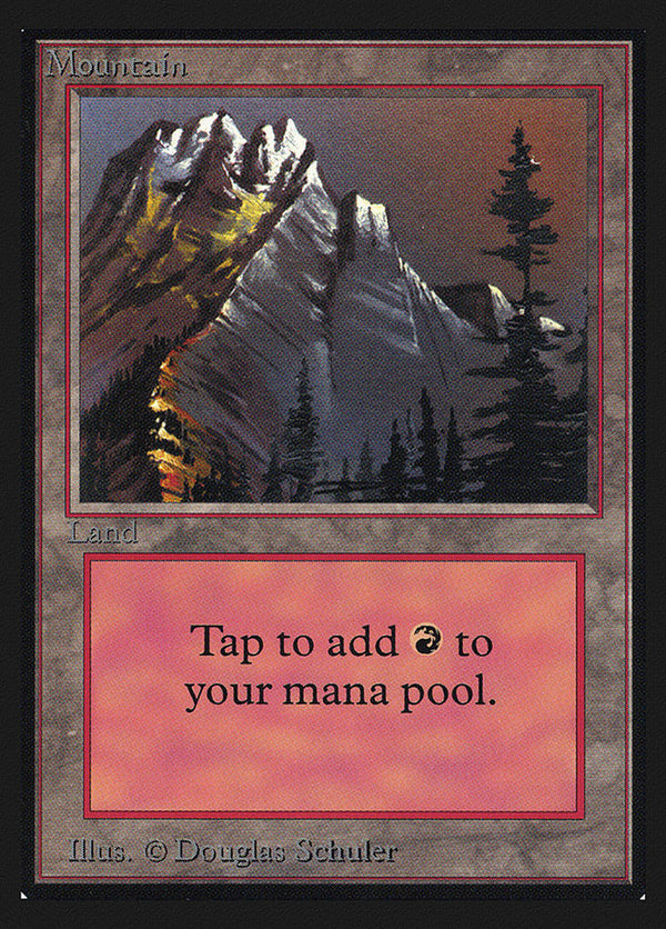 Mountain (Snow Top / Highest Point on Left) [International Collectors' Edition]