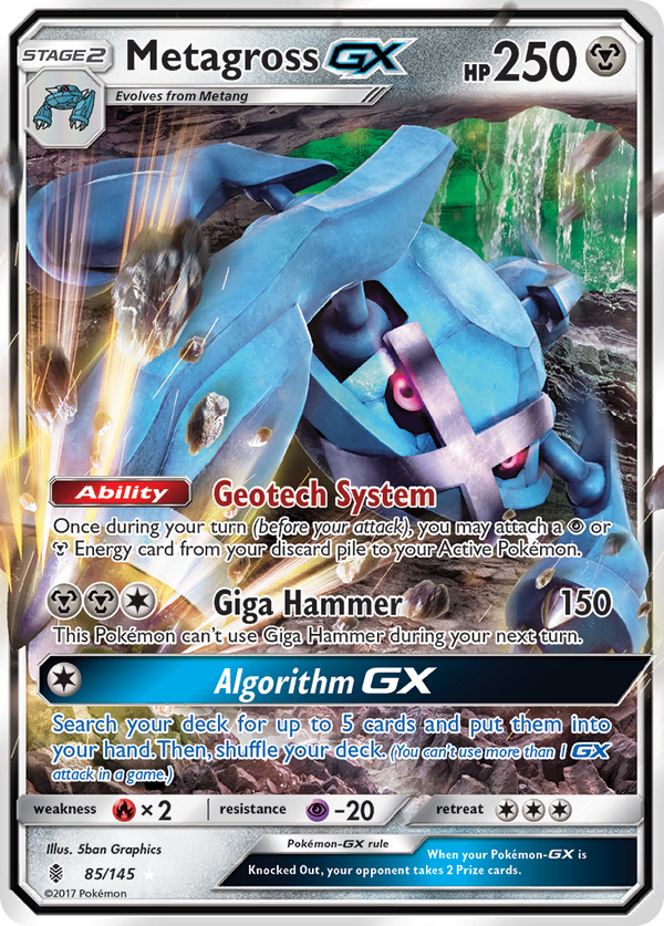 Metagross GX (85/145) [Sun & Moon: Guardians Rising]