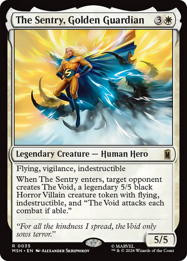 The Sentry, Golden Guardian [Marvel Super Heroes]