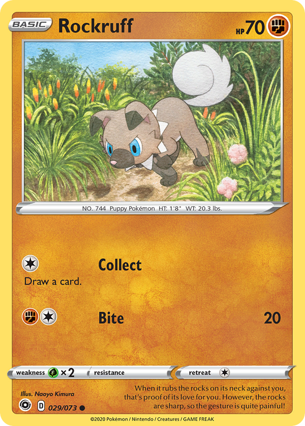 Rockruff (029/073) [Sword & Shield: Champion's Path]