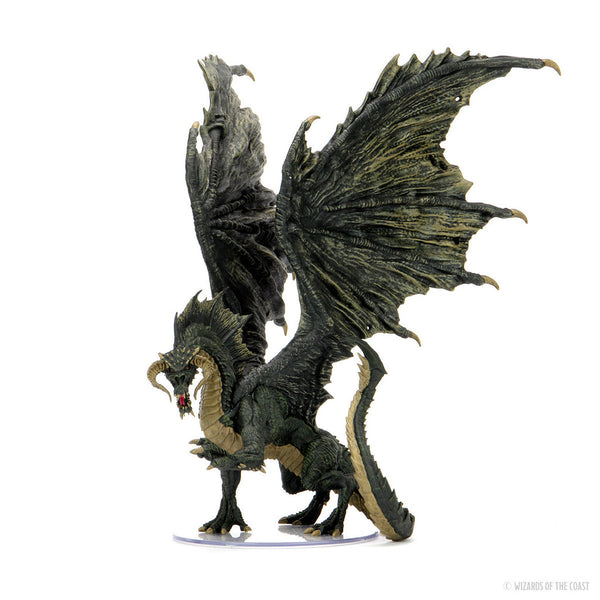D&D Icons of the Realms Miniatures: Adult Black Dragon
