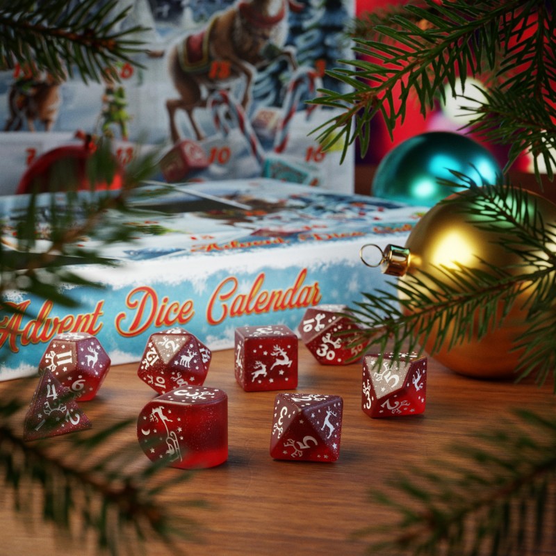 Q Workshop Advent Dice Calendar