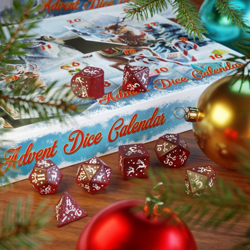 Q Workshop Advent Dice Calendar