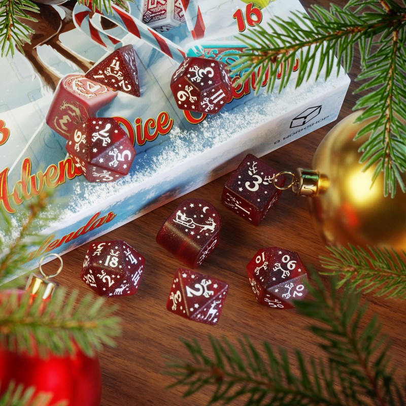 Q Workshop Advent Dice Calendar