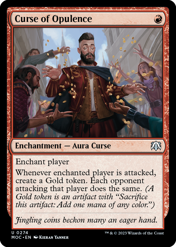 Curse of Opulence [March of the Machine Commander]