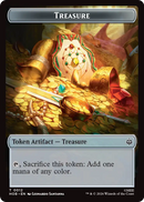 Human Soldier // Treasure (0012) Double-Sided Token [The Hobbit Tokens]
