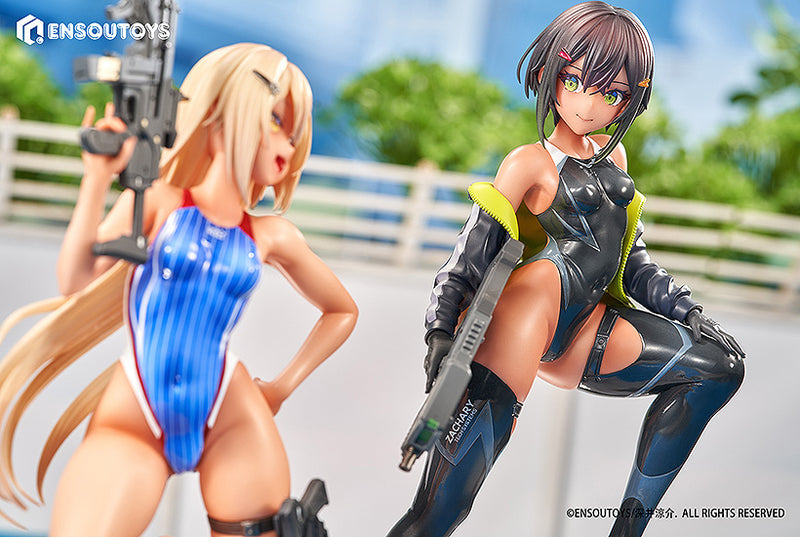 ARMS NOTE Swim Team Bucho-chan and Kohai-chan Set | 1/7 Scale Figure