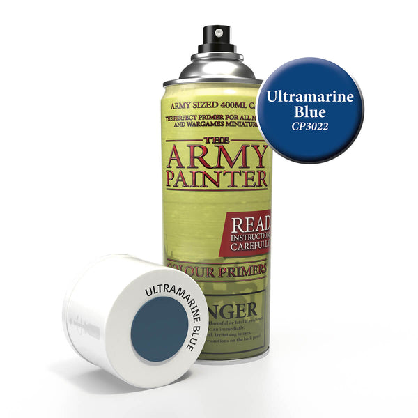 Army Painter Colour Primer: Ultramarine Blue *PICKUP ONLY*