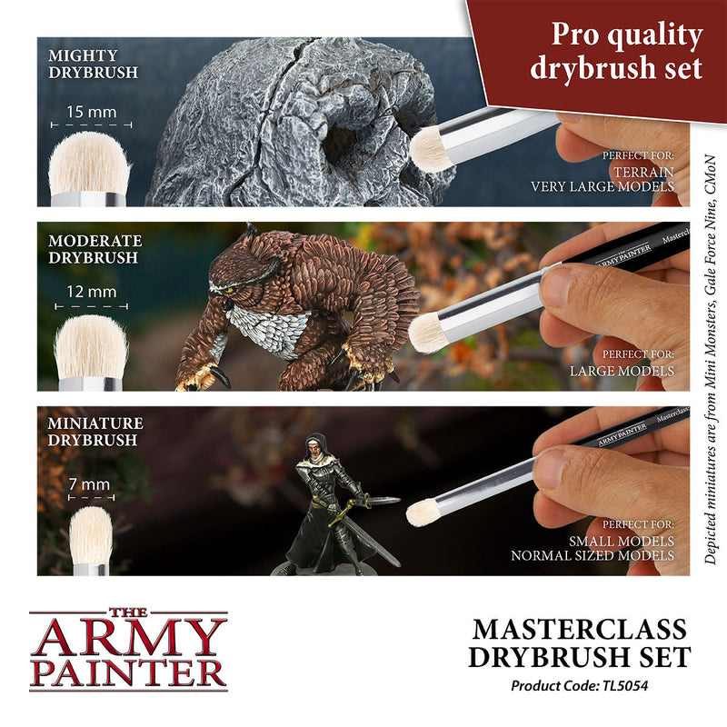The Army Painter Masterclass Drybrush Set
