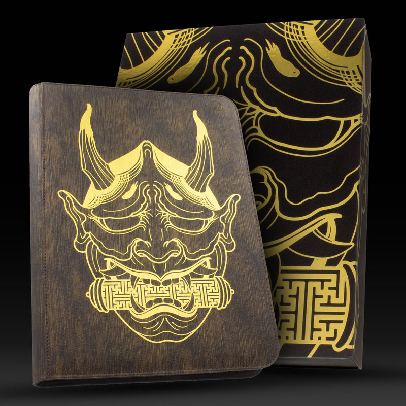 Artist Series 9 Pocket Zip Binder (Oni Deathmask) | Palms Off