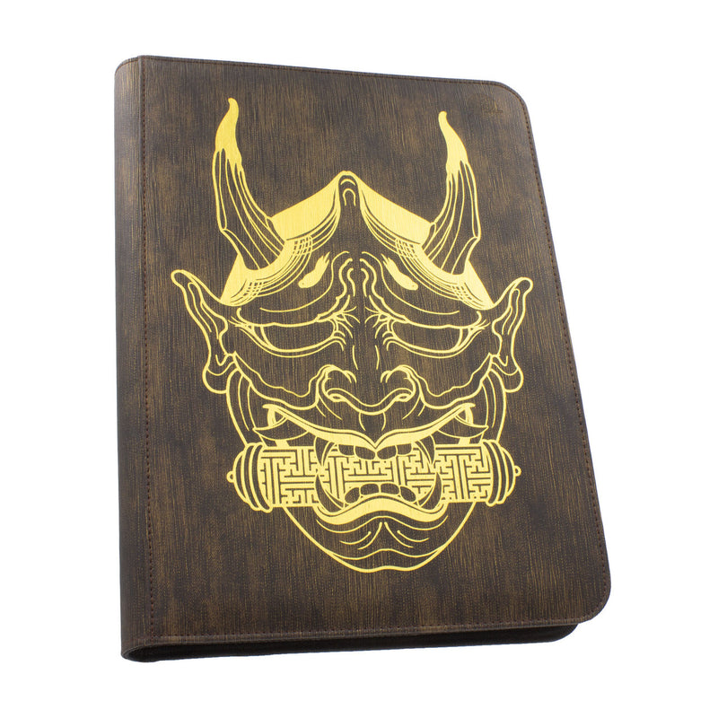 Artist Series 9 Pocket Zip Binder (Oni Deathmask) | Palms Off