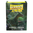 Matte Standard Sleeves (Forest Green) | Dragon Shield