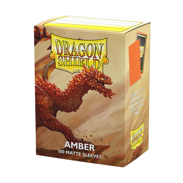 Matte Standard Sleeves (Amber) | Dragon Shield