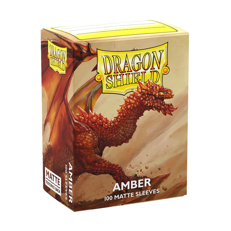 Matte Standard Sleeves (Amber) | Dragon Shield