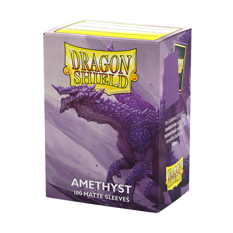 Matte Standard Sleeves (Amethyst) | Dragon Shield