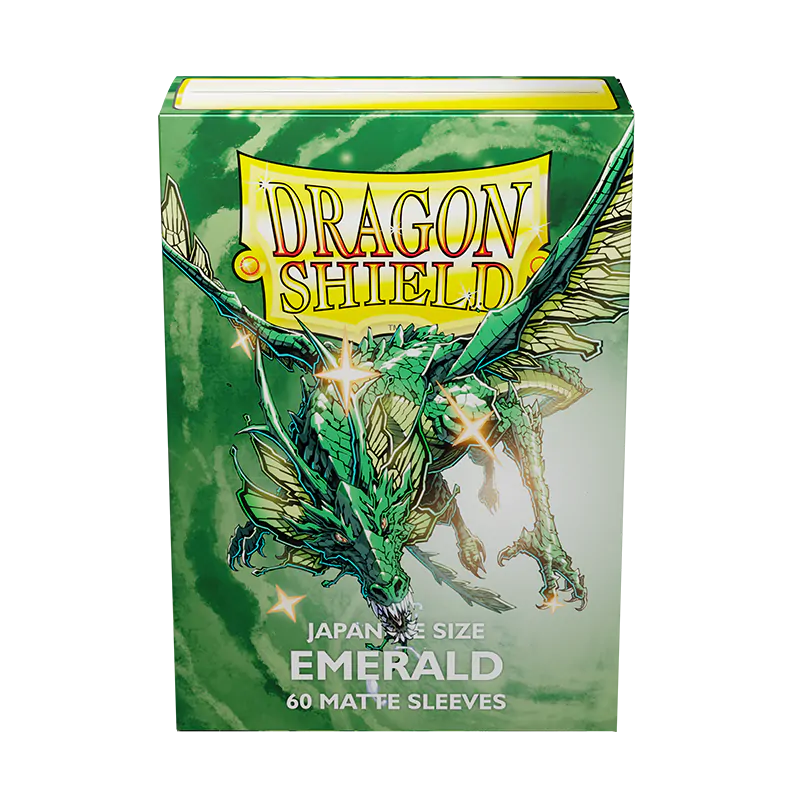 Matte Mini Sleeves (Emerald) | Dragon Shield