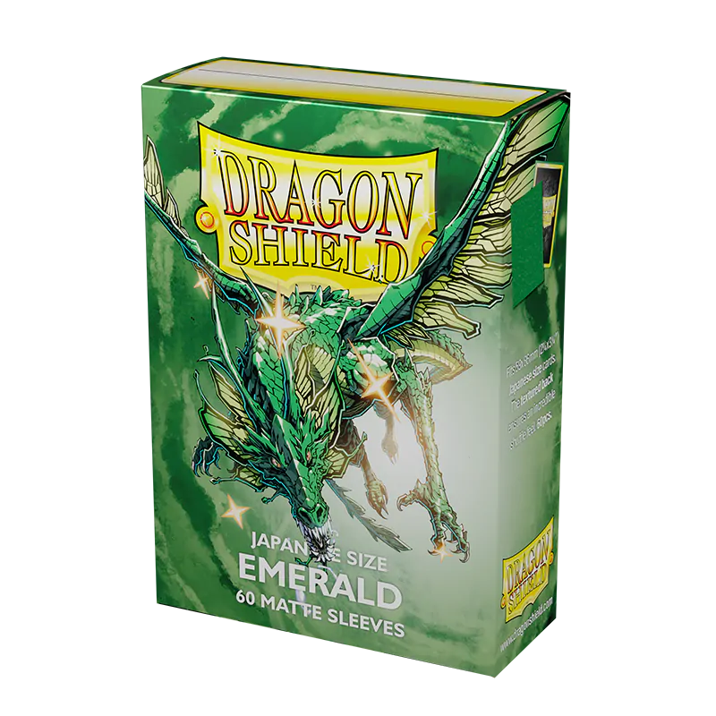 Matte Mini Sleeves (Emerald) | Dragon Shield