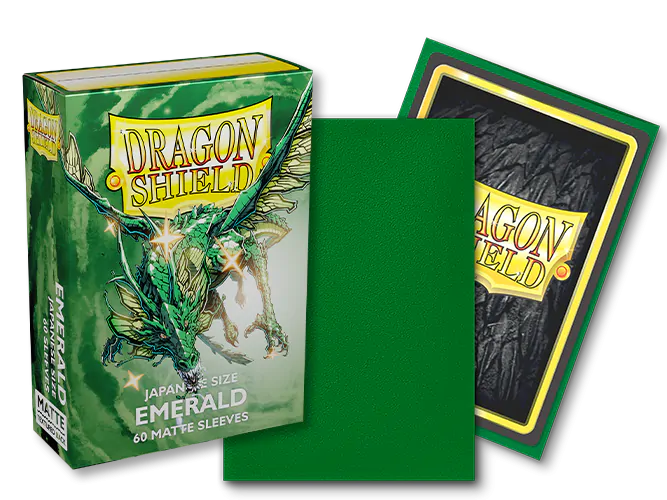 Matte Mini Sleeves (Emerald) | Dragon Shield