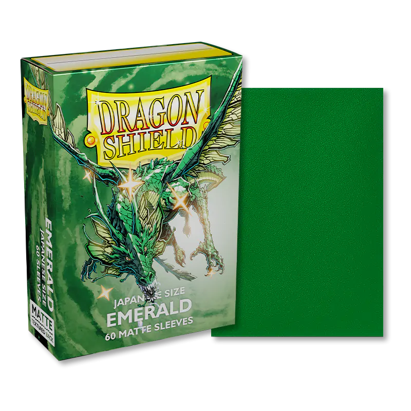 Matte Mini Sleeves (Emerald) | Dragon Shield