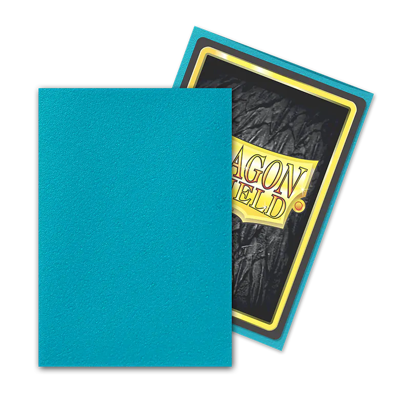 Matte Mini Sleeves (Turquoise) | Dragon Shield