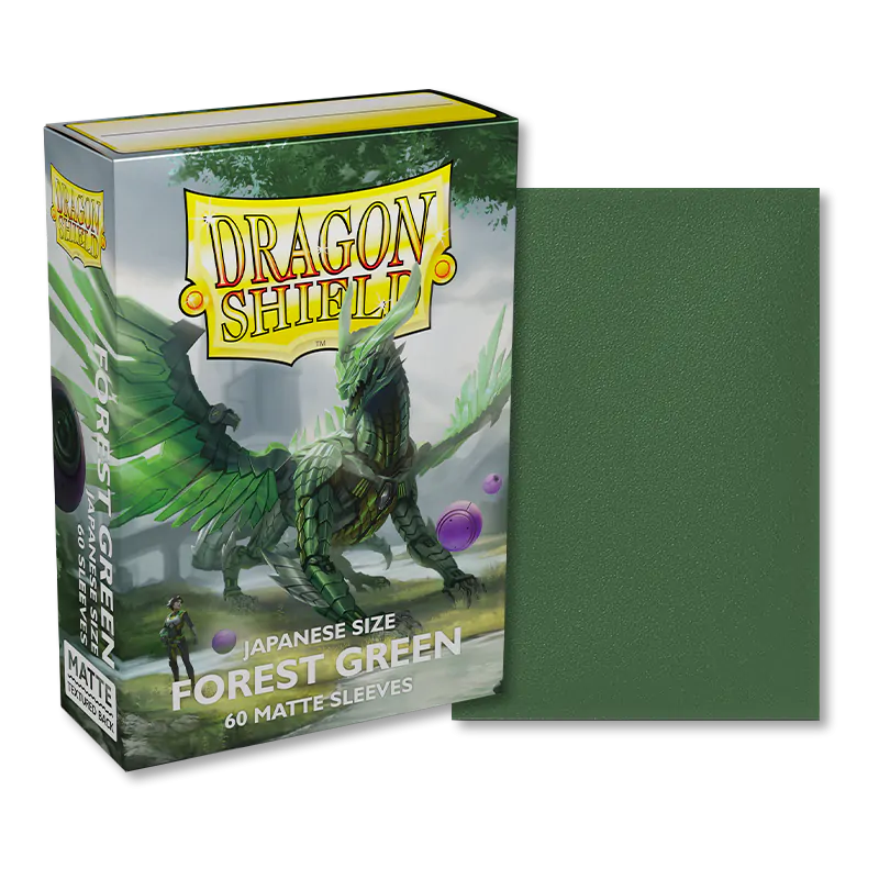 Matte Mini Sleeves (Forest Green) | Dragon Shield