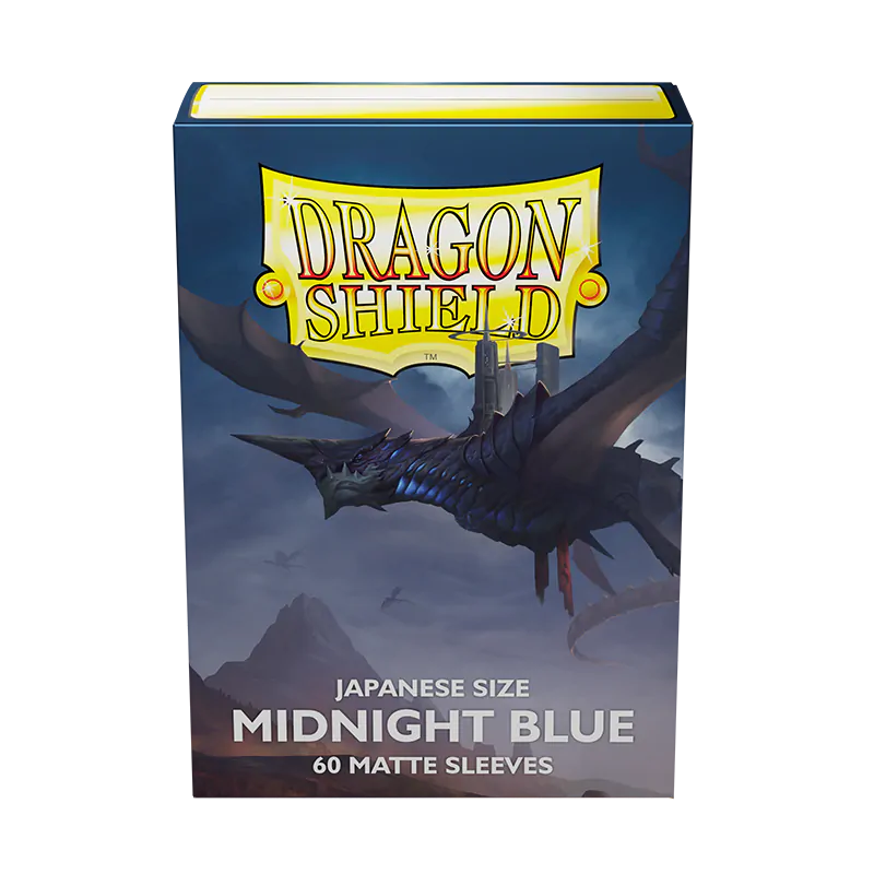 Matte Mini Sleeves (Midnight Blue) | Dragon Shield