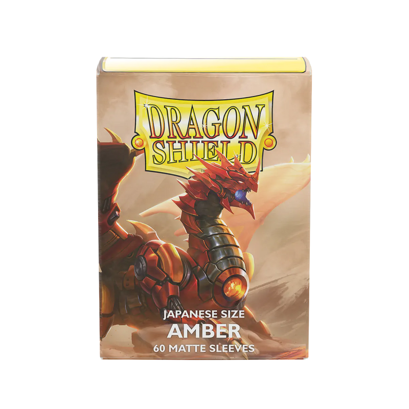 Matte Mini Sleeves (Amber) | Dragon Shield