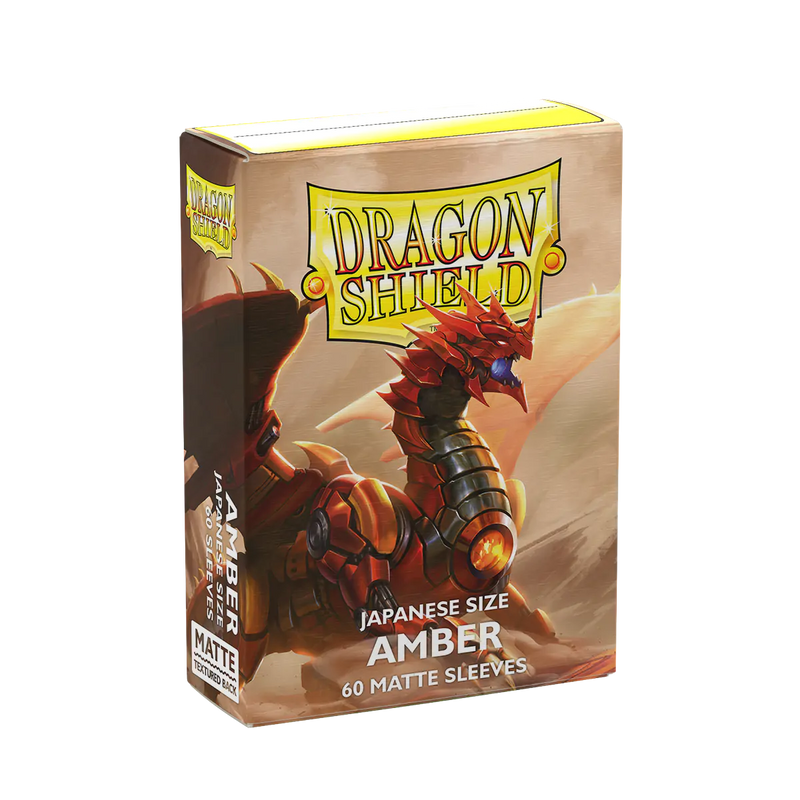 Matte Mini Sleeves (Amber) | Dragon Shield