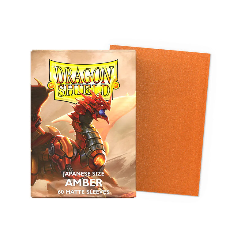 Matte Mini Sleeves (Amber) | Dragon Shield