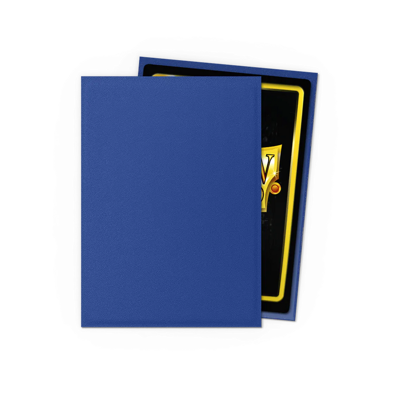 Matte Non-glare Standard Sleeves (Blue) | Dragon Shield