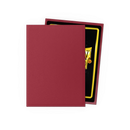 Matte Non-glare Standard Sleeves (Blood Red) | Dragon Shield