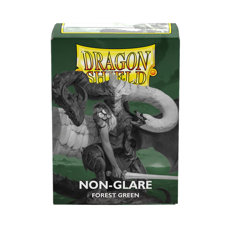 Matte Non-glare Standard Sleeves (Forest Green) | Dragon Shield