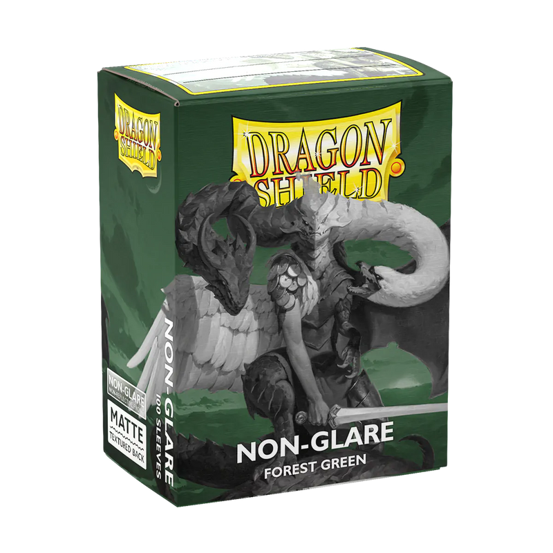 Matte Non-glare Standard Sleeves (Forest Green) | Dragon Shield
